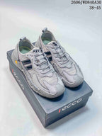 ECCO Baroque Series Gray Mesh Casual Sneakers