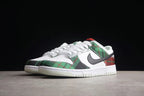 Nike SB Dunk Low Plaid Sneakers Red Green DV0827-100
