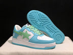 BAPE Sta Low Sneakers Blue Green