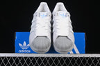 adidas Superstar II JQ8729 White Sneakers with Blue Details