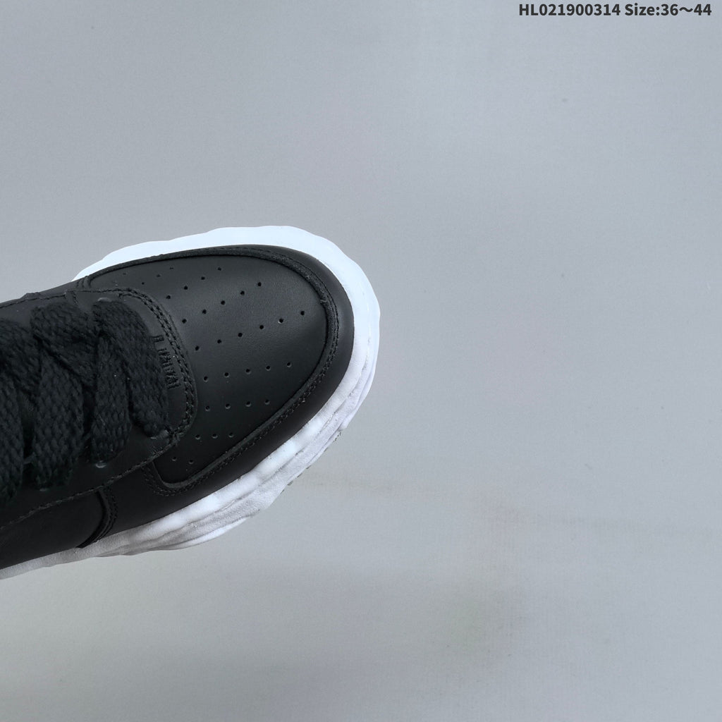 Maison Mihara Yasuhiro Original Sole Low Sneakers Black