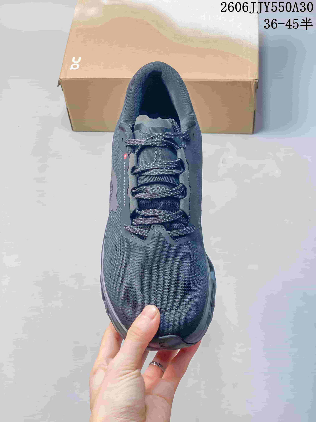 On Cloudmonster 3 Running Shoes, Charcoal Gray