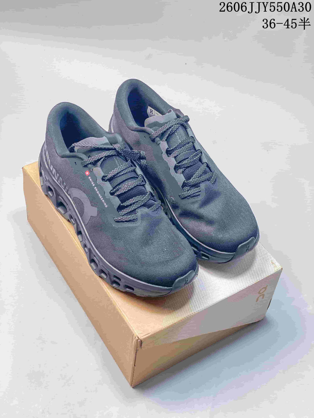 On Cloudmonster 3 Running Shoes, Charcoal Gray
