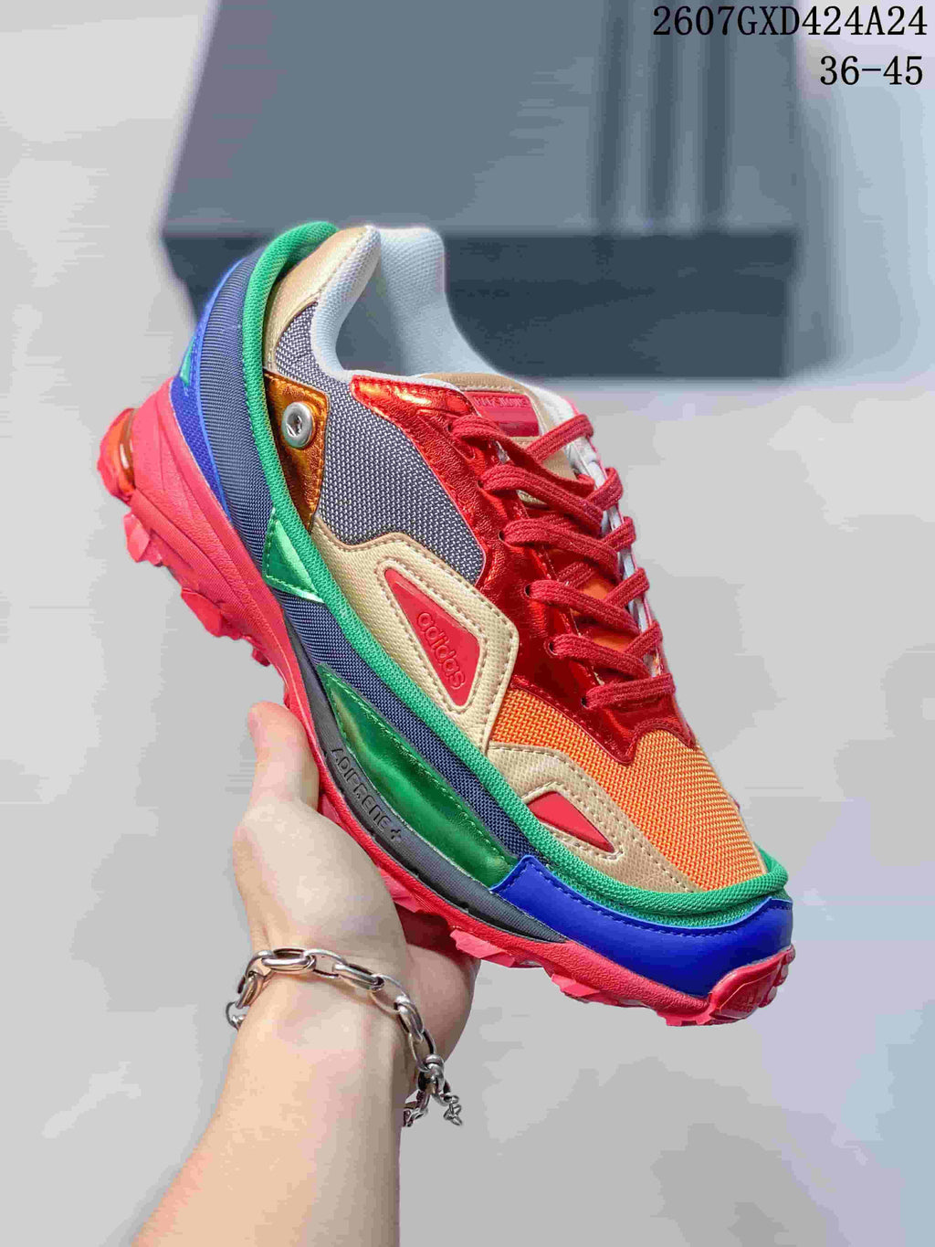 Raf Simons x adidas OZWEEGO Sneakers, Style 2607GXD424A24