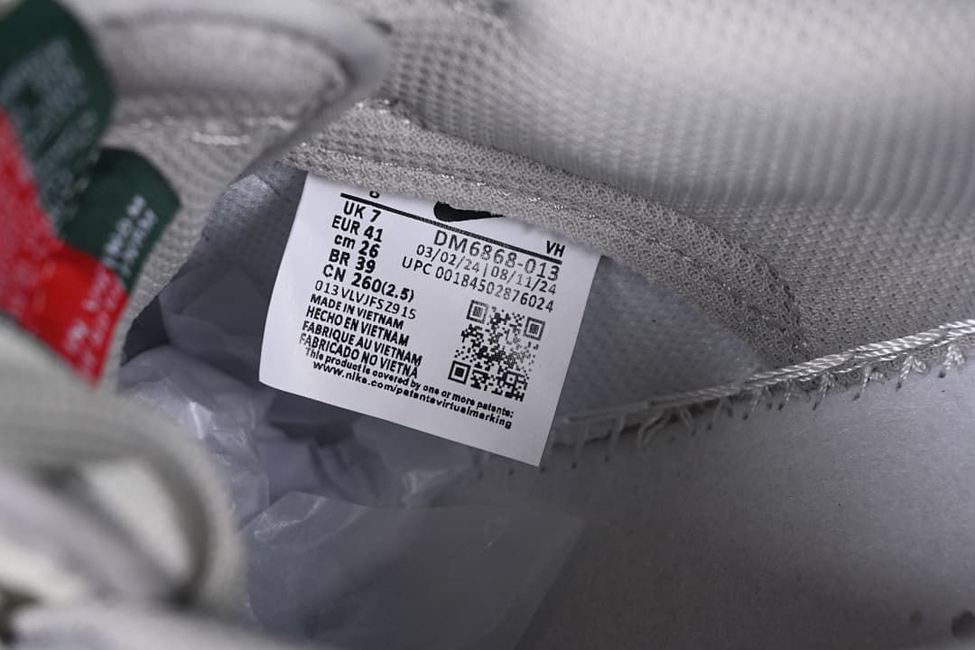 Nike SB Dunk Low Gray Patterned Sneakers DM6868-013