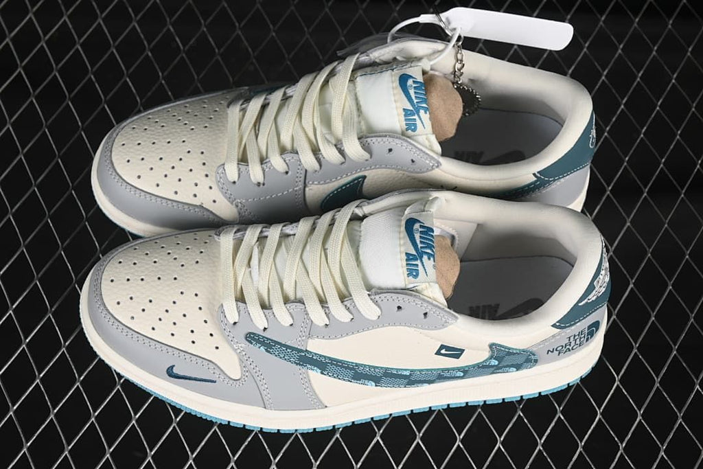 Air Jordan 1 Low OG SP Blue Plaid Sneakers