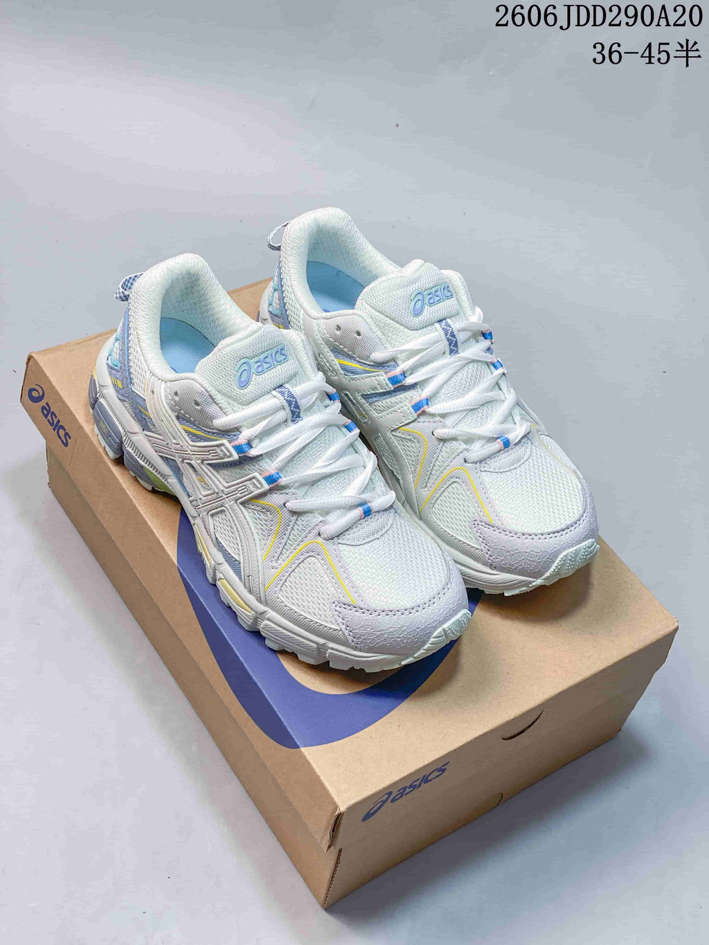 ASICS Tiger Gel-Kahana 8 Trail Sneakers White Blue 612000ASOEW