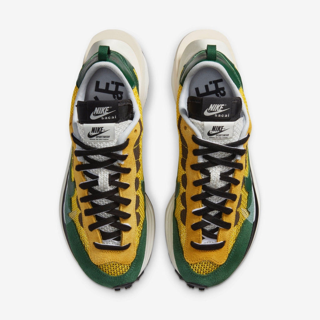 Nike sacai VaporWaffle Sneakers Yellow Green CV1363-700