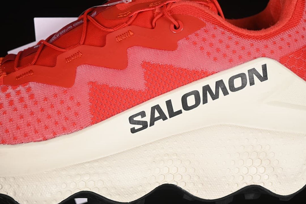 Salomon S/LAB Ultra Glide Trail Running Shoes, Red/White