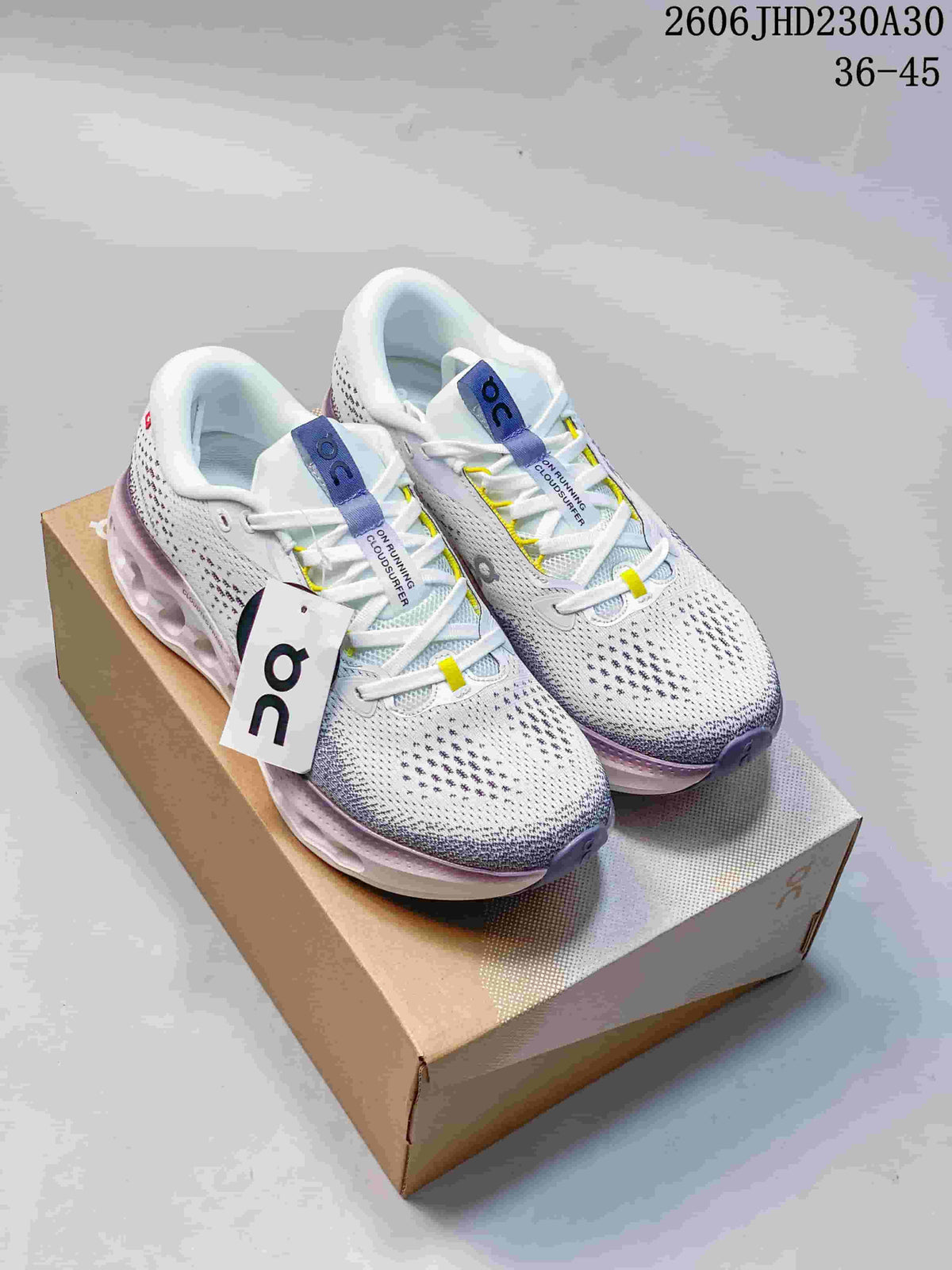 On Cloudtilt Running Shoes in White and Orange