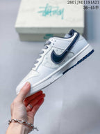 Nike SB Dunk Low x Stussy White Black Sneakers