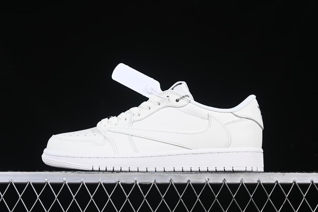 Jordan 1 Low OG SP Travis Scott White Sneakers TD1228-111