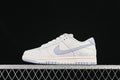 Nike SB Dunk Low White and Light Blue Sneakers