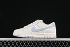 Nike SB Dunk Low White and Light Blue Sneakers