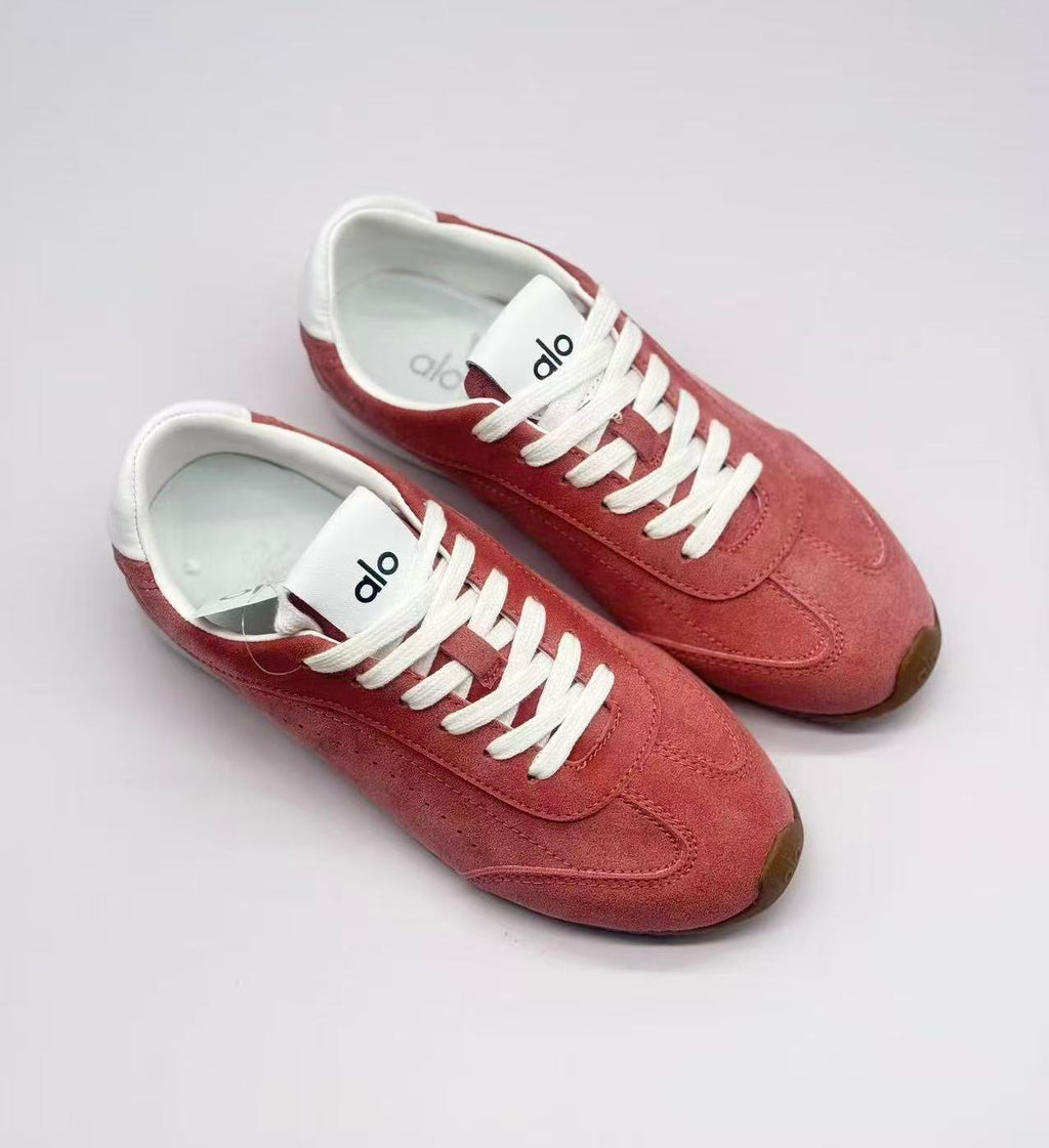 Alo Pink Low-Top Sneakers