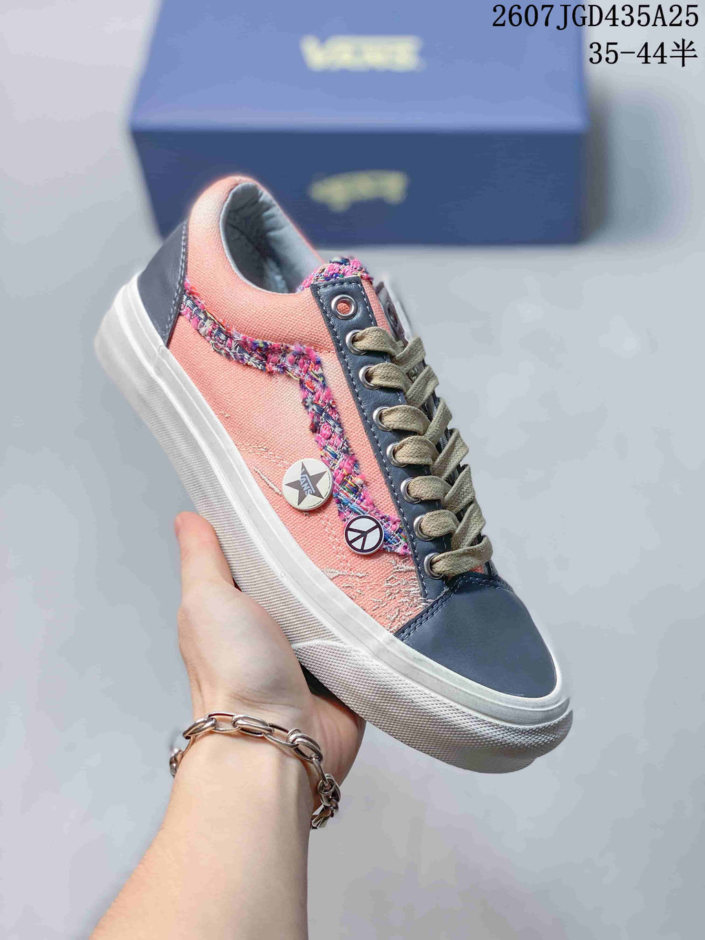 Vans LX Old Skool 36 Souvenir Sneakers Salmon Pink