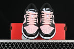 Nike Dunk Low GS Black and Pink CW1590-100 Sneakers