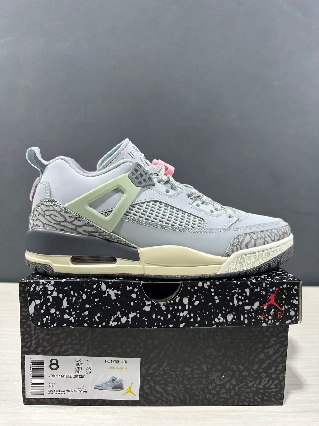 Jordan Spizike Low AJ 3.5 Gray White FQ1759-401