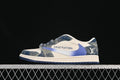 Air Jordan 1 Low OG SP Travis Scott Fragment Denim-Style Sneakers