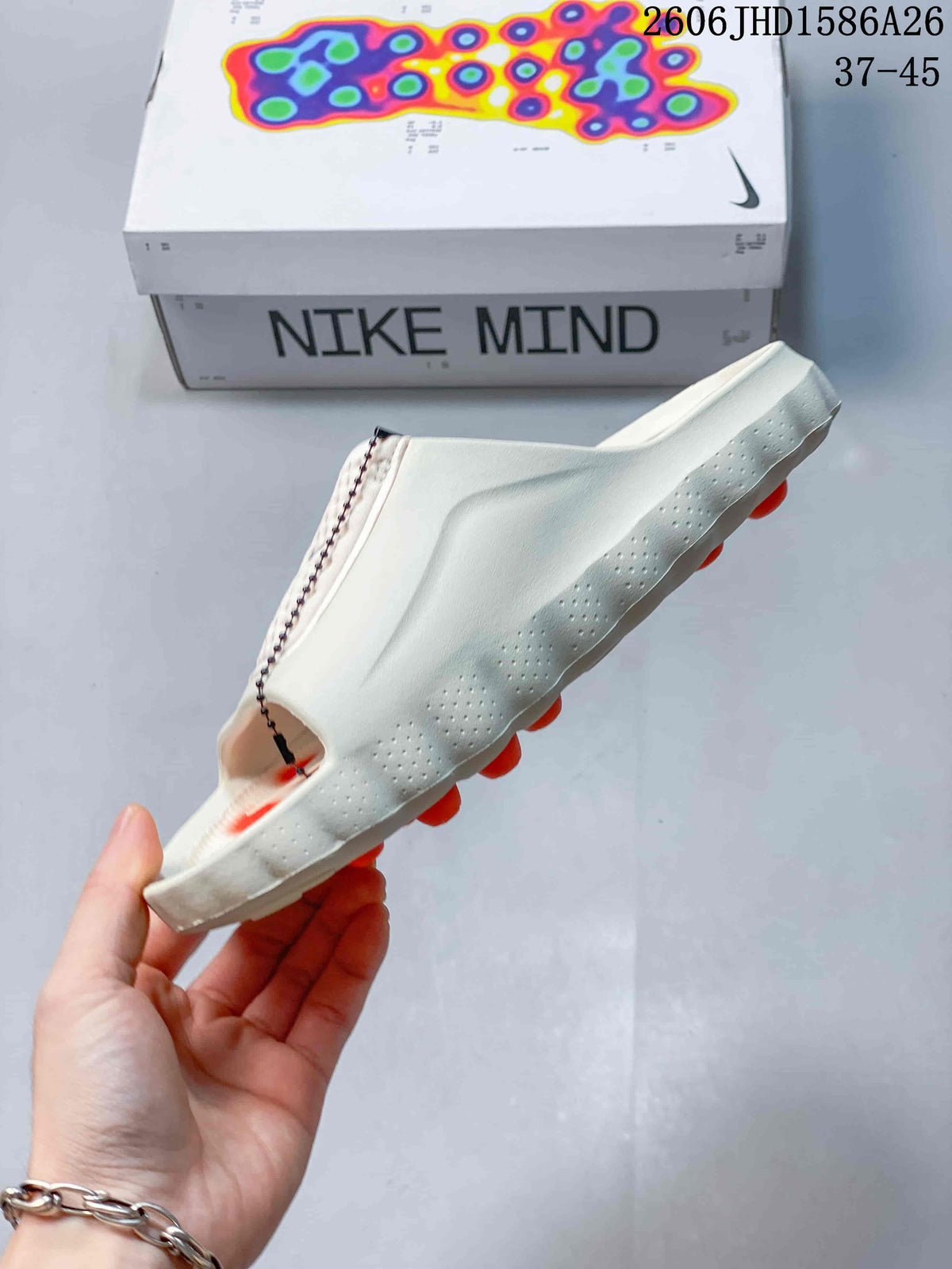 Nike Mind 001 Slide Sandals in Light Cream