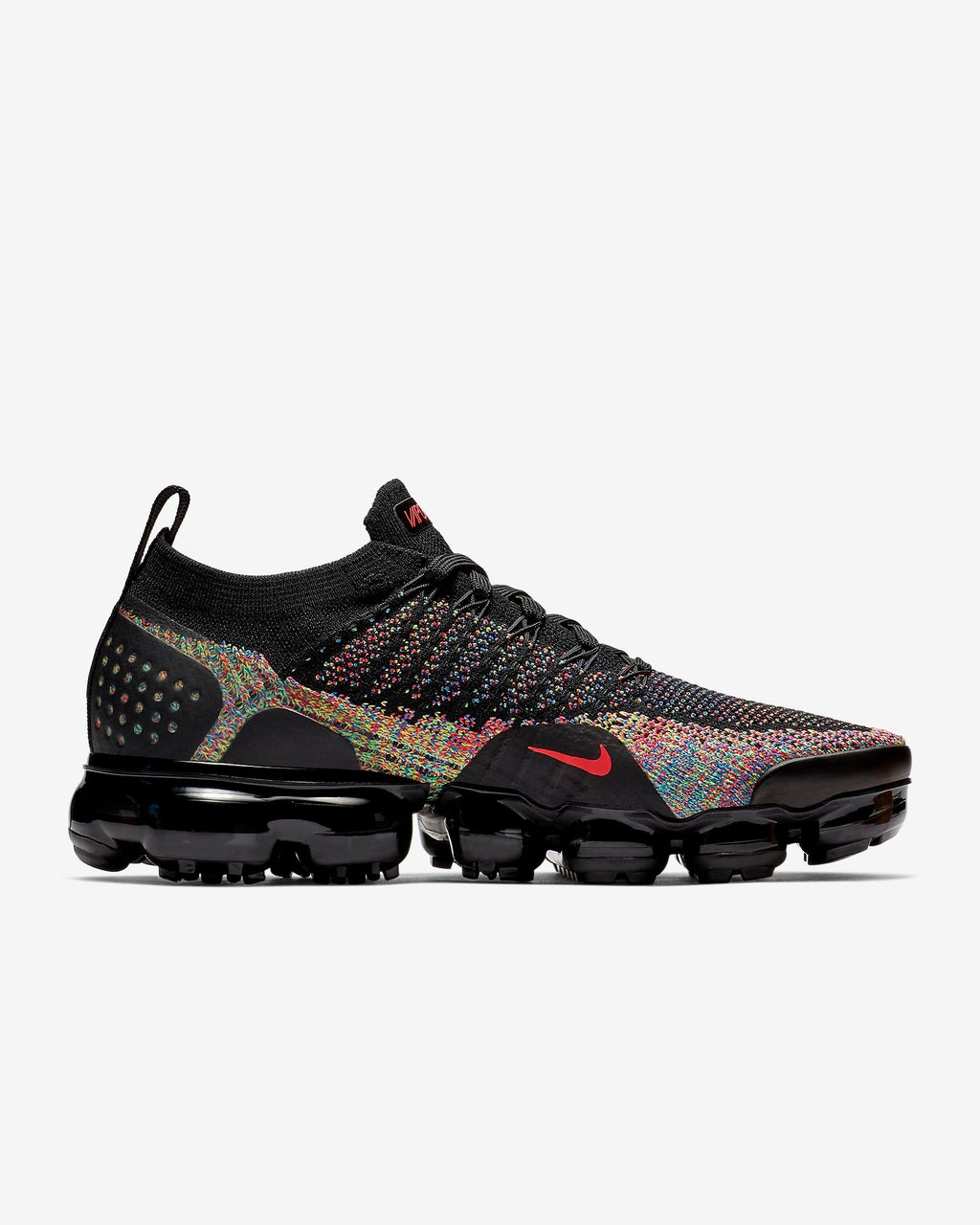 Nike Air VaporMax Flyknit 2 Sneakers Black Multicolor 942842-015