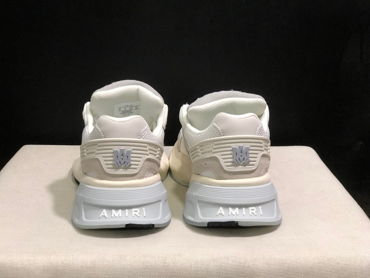 AMIRI MA Runner Sneakers White and Grey
