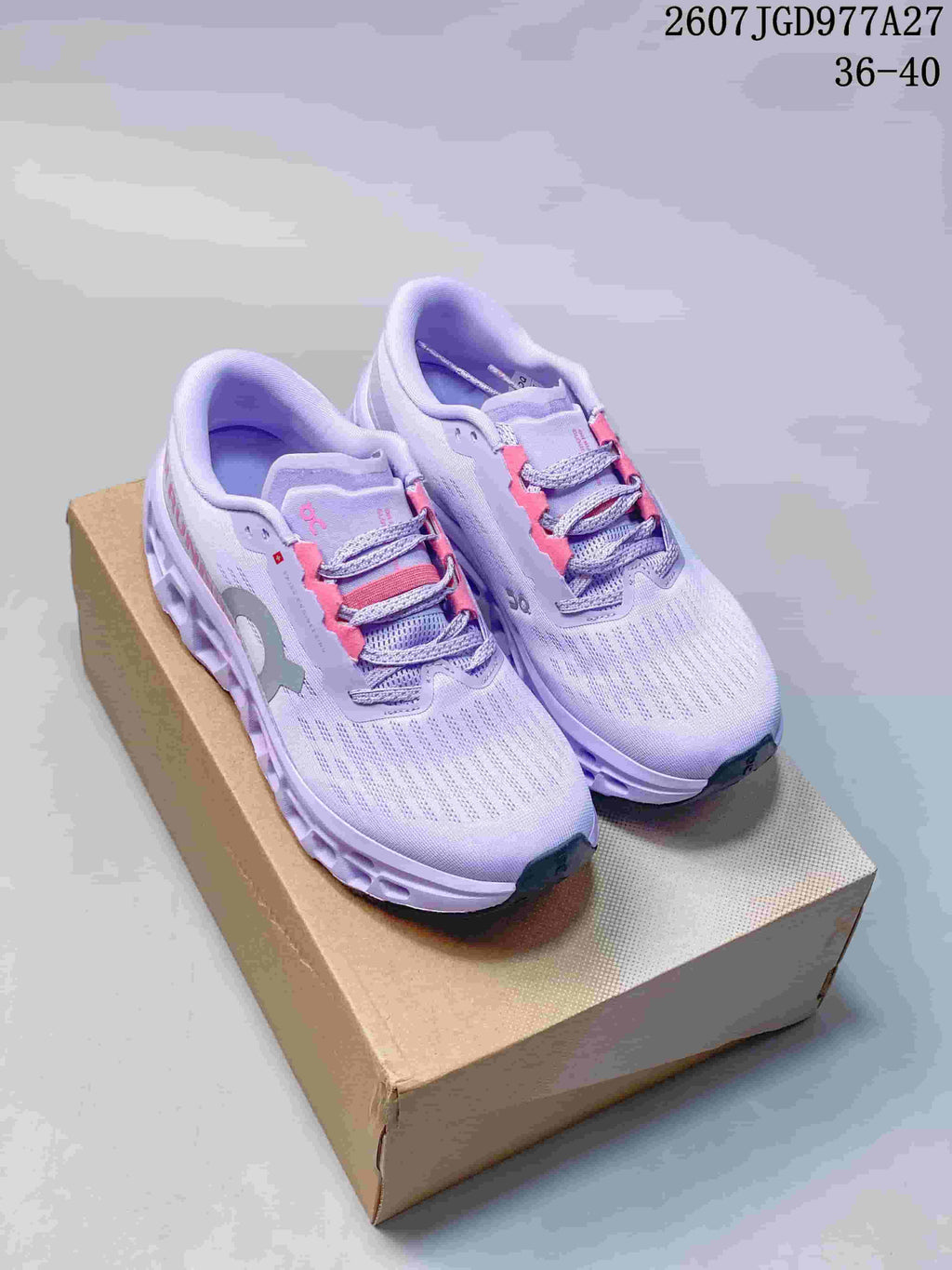 On Cloudmonster 3 Lavender Pink Running Sneakers 2607JGD977A27