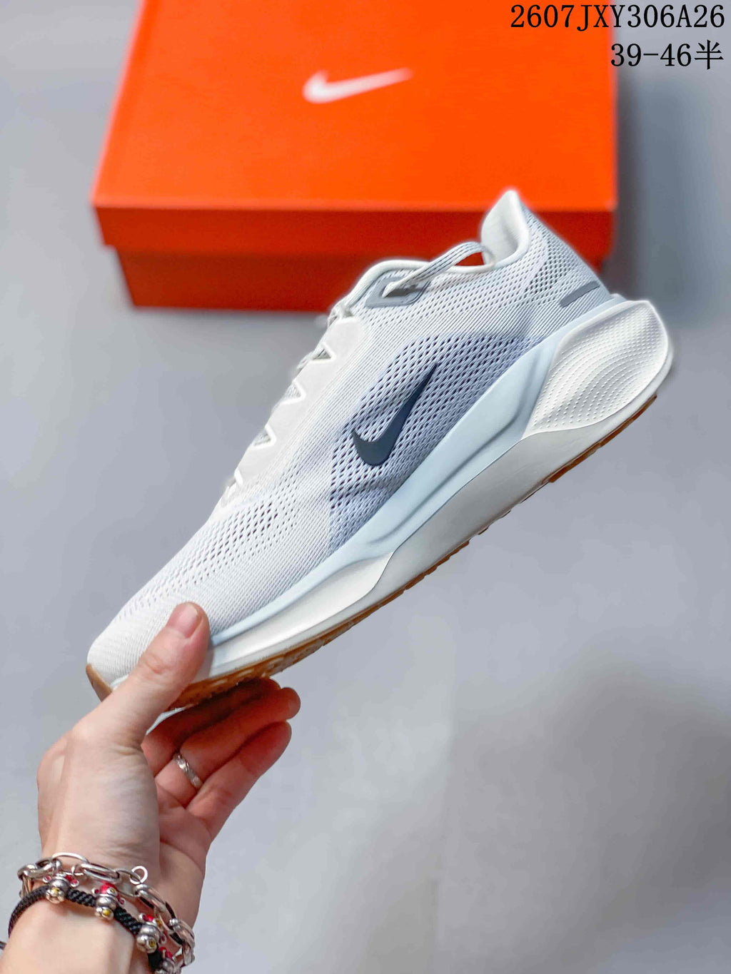 Nike Air Zoom Pegasus 41 White Running Sneakers