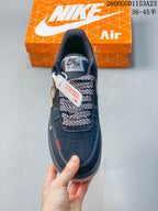 Nike Air Force 1 Low Dark Navy and Gray Sneakers