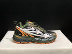 OFF-WHITE Be Right Back Sneakers Olive Black Orange