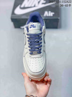 Nike Air Force 1 '07 Low Sneakers White Blue JJD1152A22