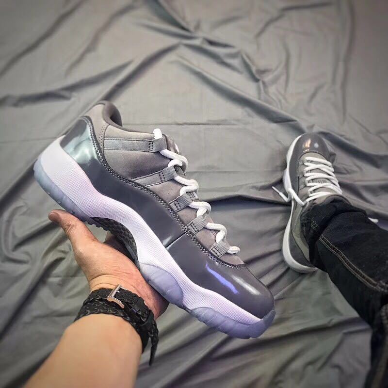 Air Jordan 11 Low Cool Grey Sneakers