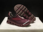 On Cloud X 4 Coast Slip-On Sneakers Burgundy Red