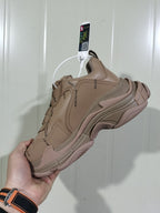 Balenciaga 9911 Triple S Sneakers Coffee Brown
