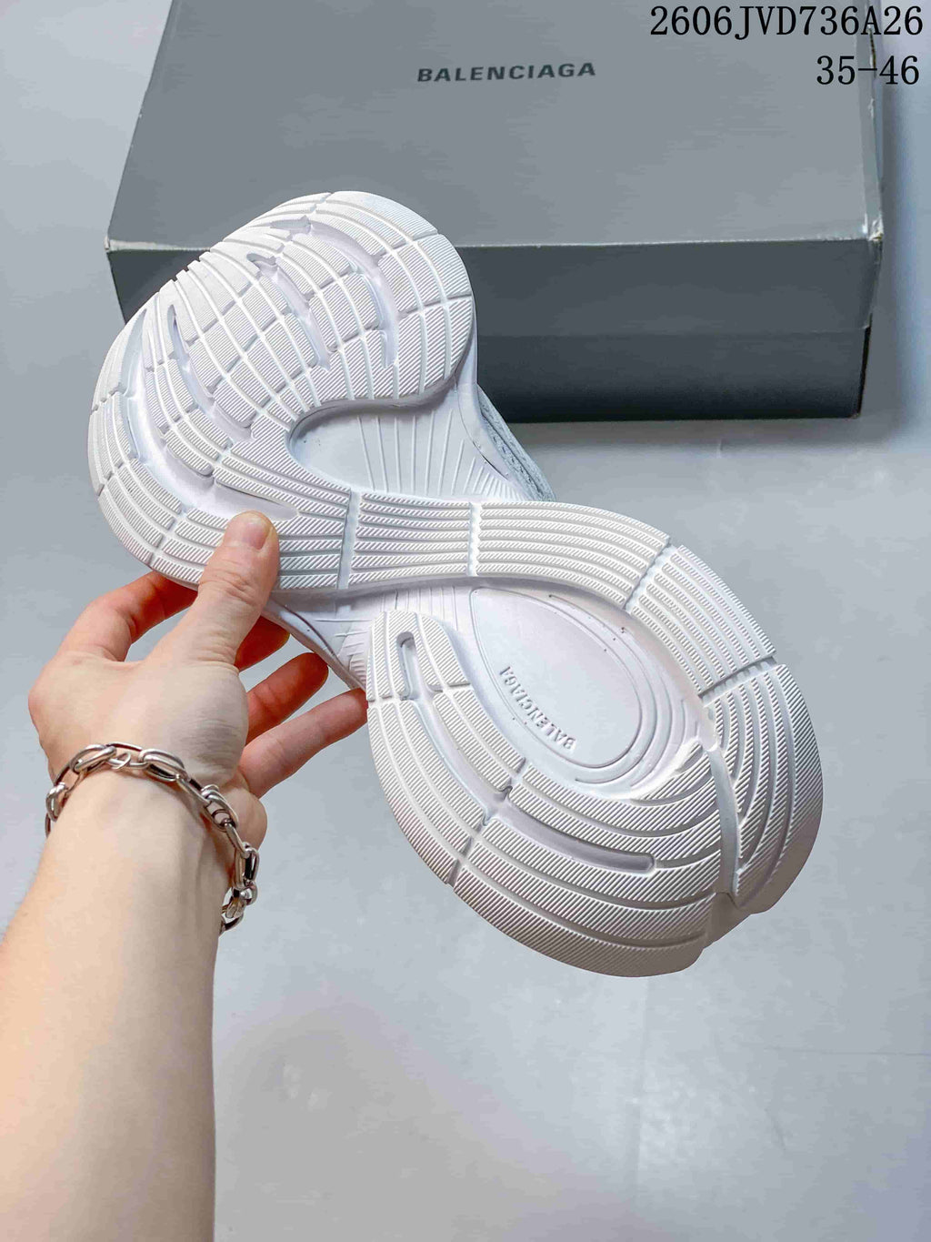 Balenciaga Circuit White Mesh Sneakers