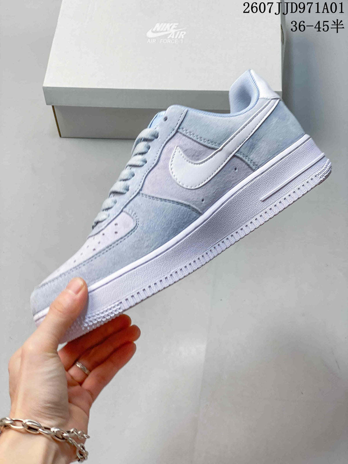 Nike Air Force 1 '07 Low Sneakers in Blue and Lavender