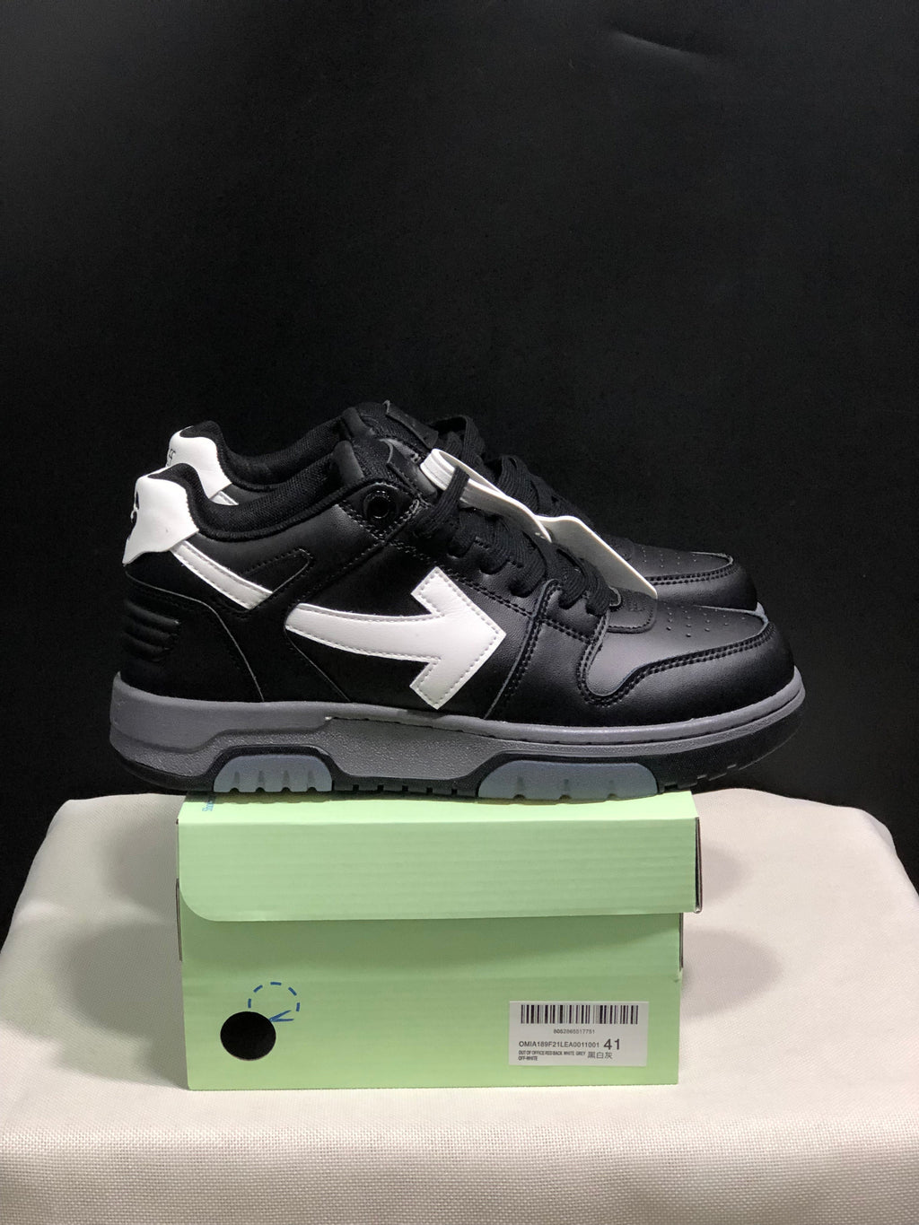 Off-White Out Of Office Low-Top Sneakers Black White