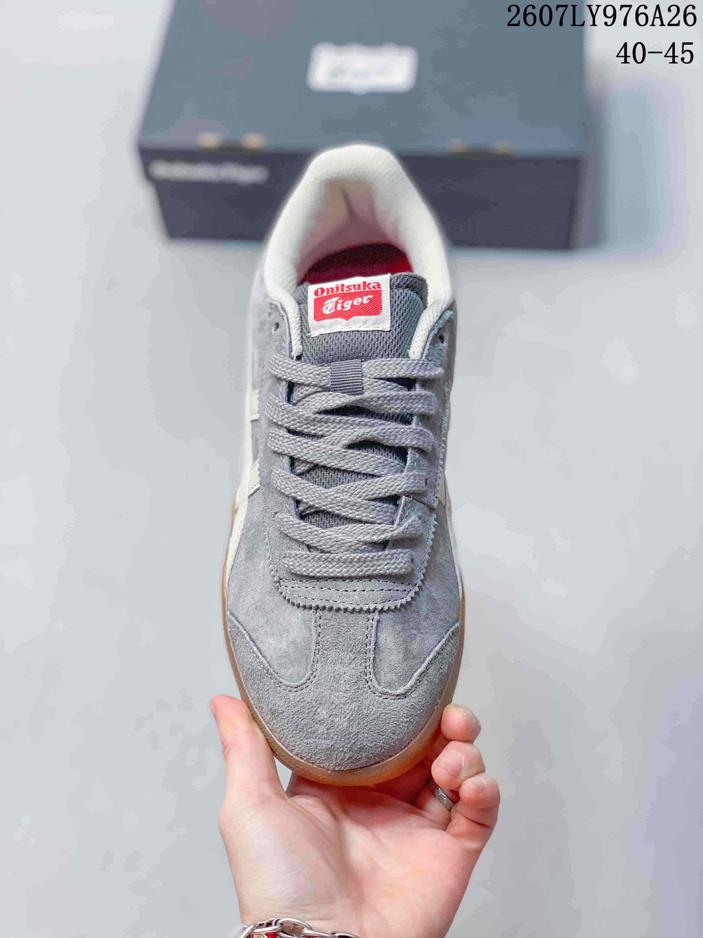 Onitsuka Tiger Tokuten Gray Low-Top Sneakers 07LY976A26
