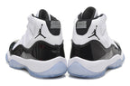 Jordan Air Jordan 11 Retro High White and Black Sneakers