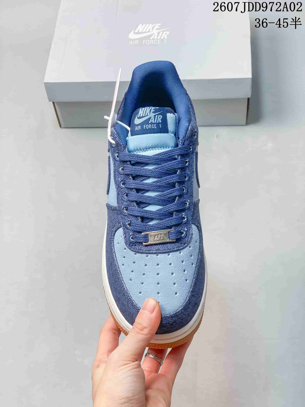 Nike Air Force 1 '07 Low-Top Sneakers in Blue