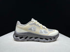 On Cloudtilt Remix Sneakers in White and Pebble