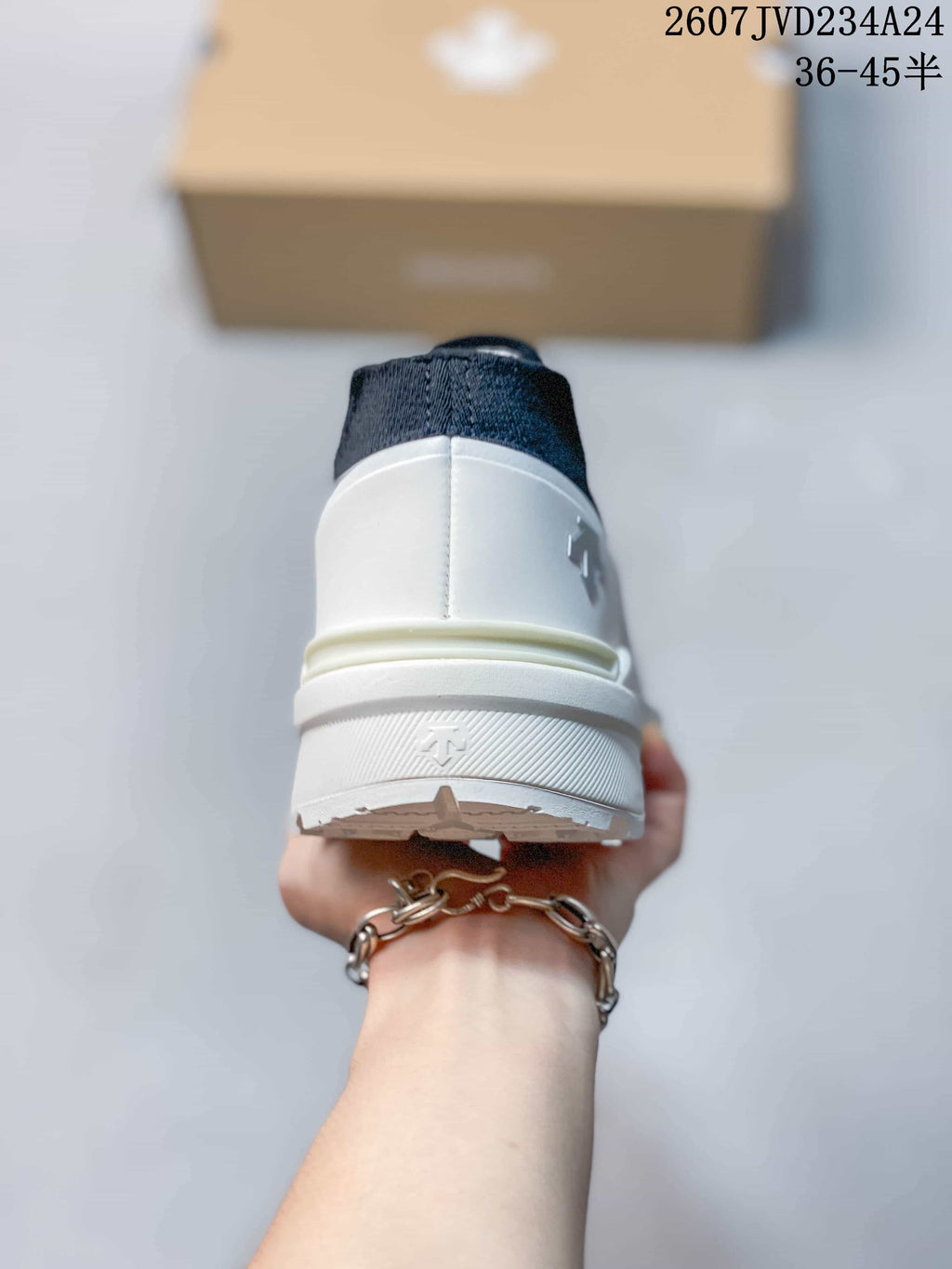 DESCENTE DUALIS Primer Slip-On Sneakers White/Navy 712830UOI