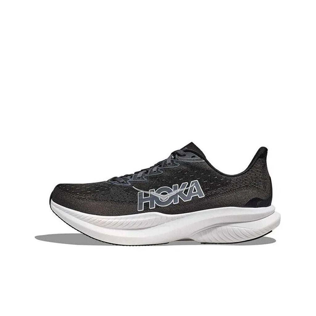 HOKA Mach 6 Running Shoes in Black and White