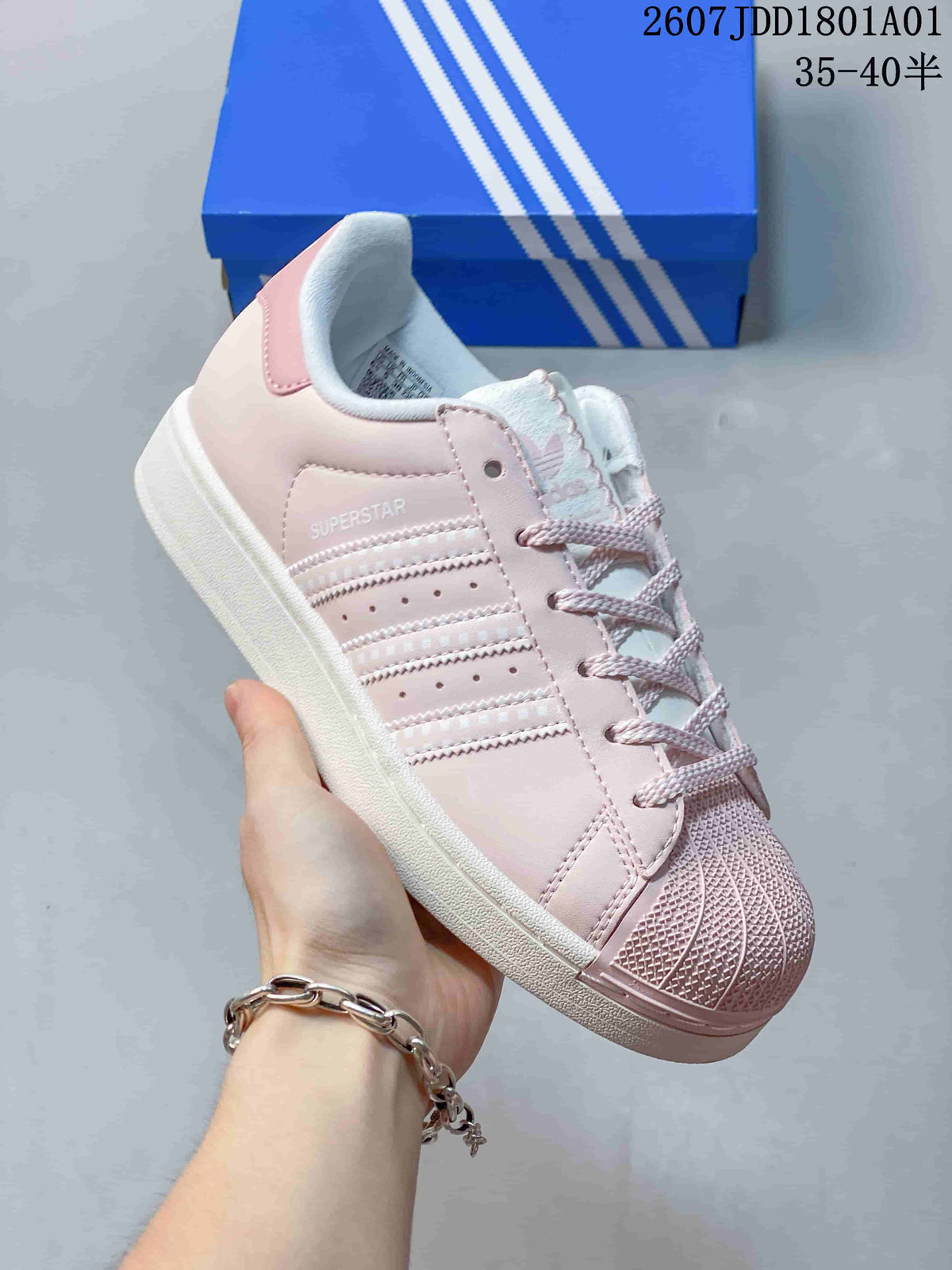 Adidas Originals Superstar Shell-Toe Sneakers, Pastel Colors, HQ2646