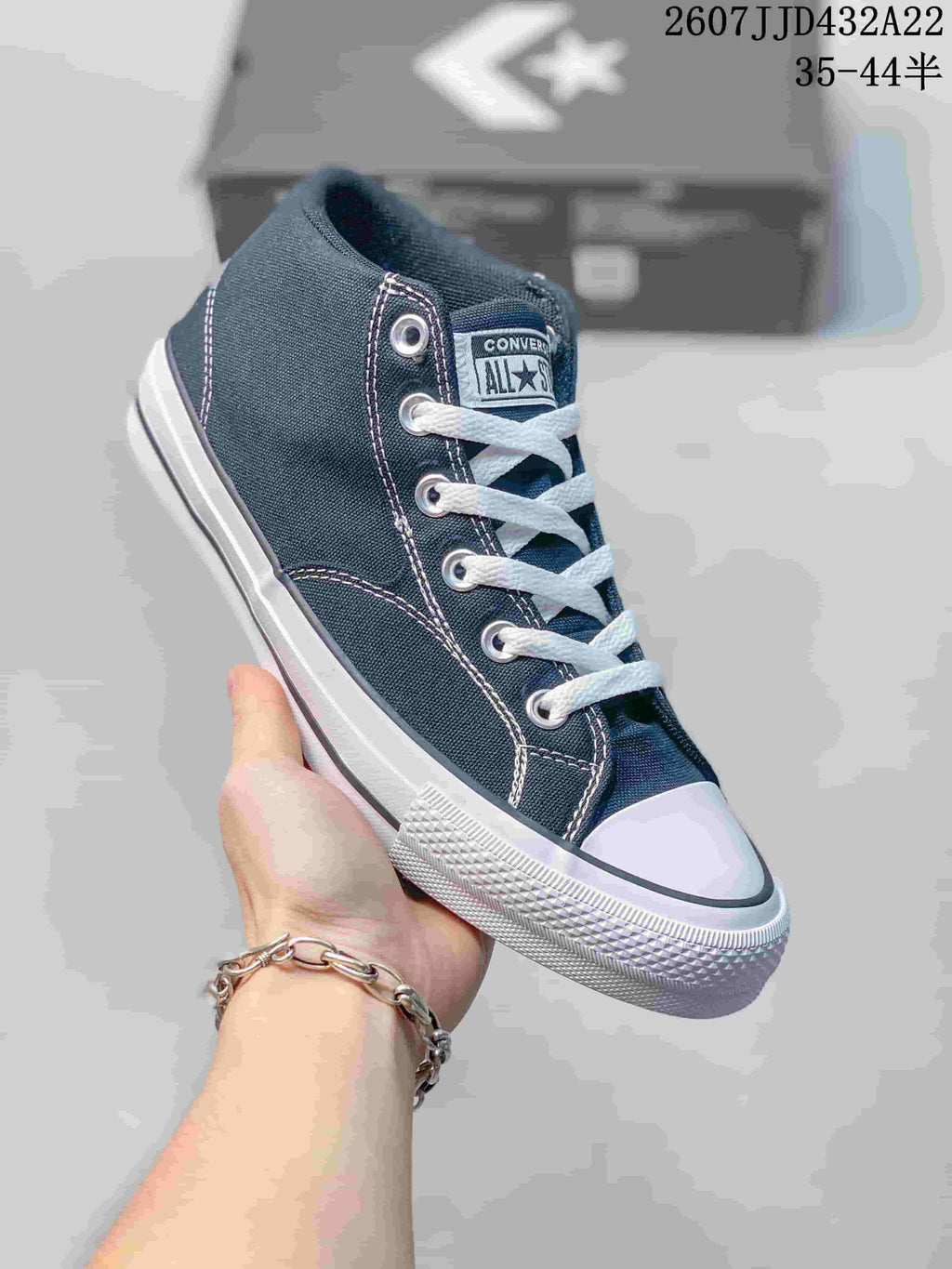 Converse Chuck Taylor All Star Malden Street High-Top Sneakers Navy