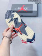 Jordan Air Jordan 6 High-Top Sneakers Blue Red 2607 TYD1161A21