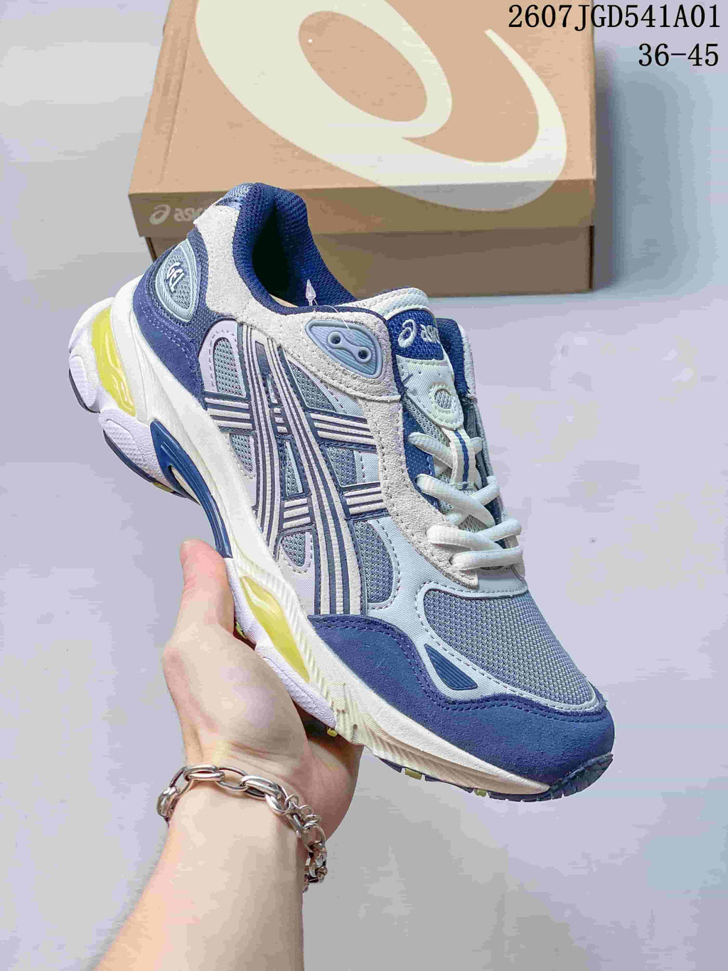 ASICS GEL-NYC 2.0 Sneakers Blue Gray 07GD541A01