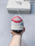 Nike Dunk Low Retro White Navy Custom Sneakers JDD1354A24