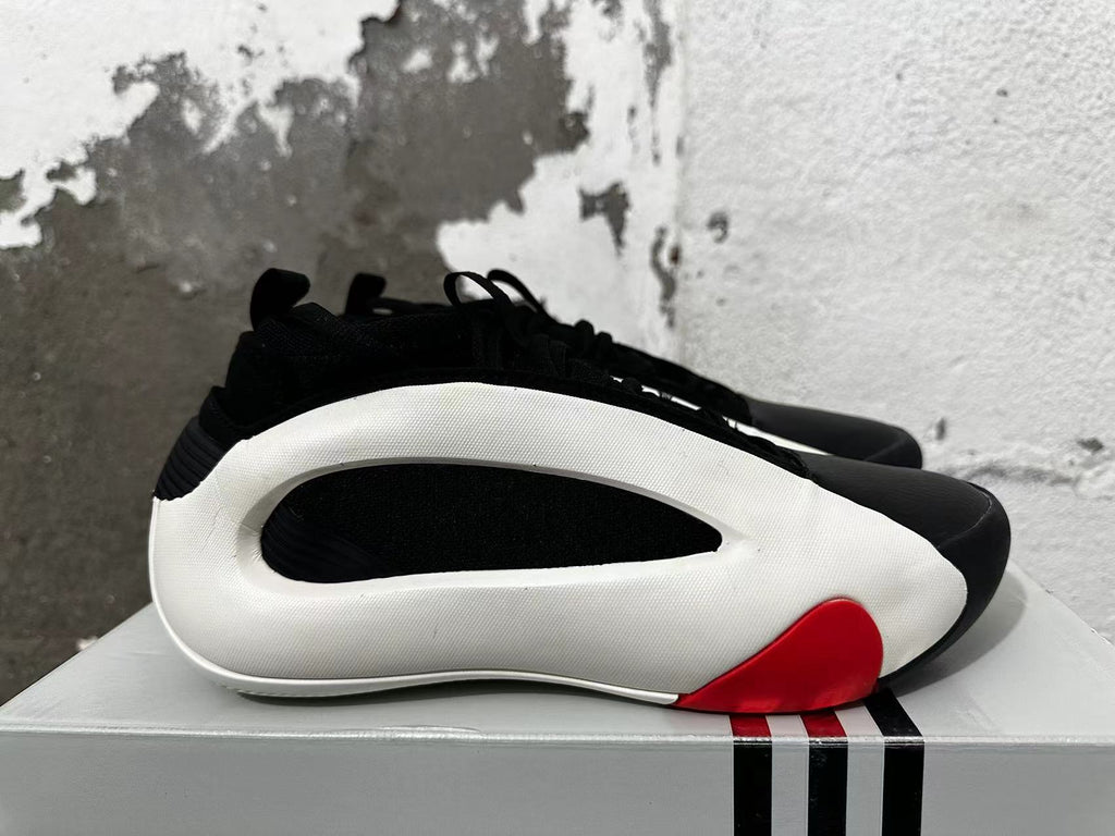 adidas Basketball Shoes Black White Red