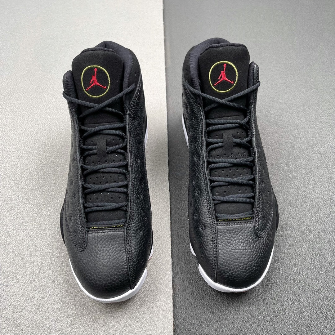 Jordan Air Jordan 13 Playoffs Black Red High-Top Sneakers